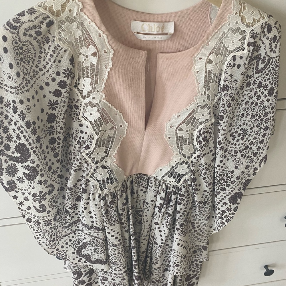 Chloe silk blouse